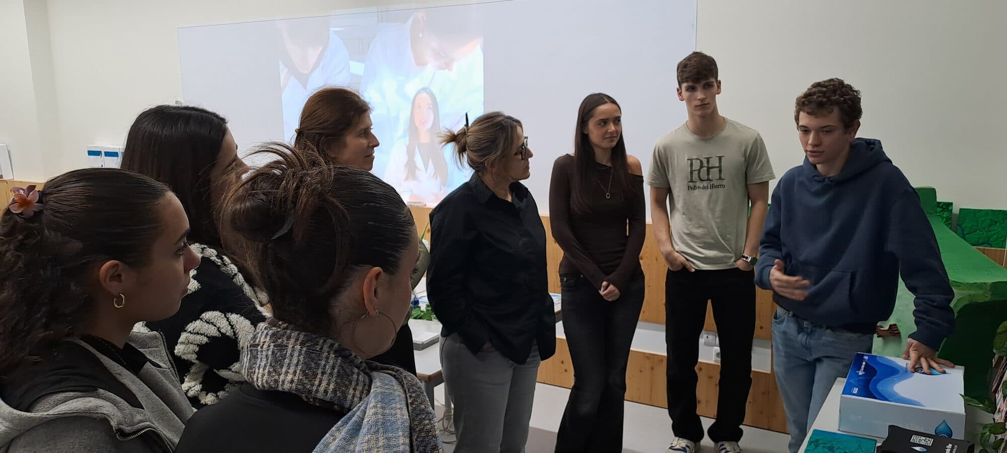 Equipa na Mostra do 9.º ano 2026
