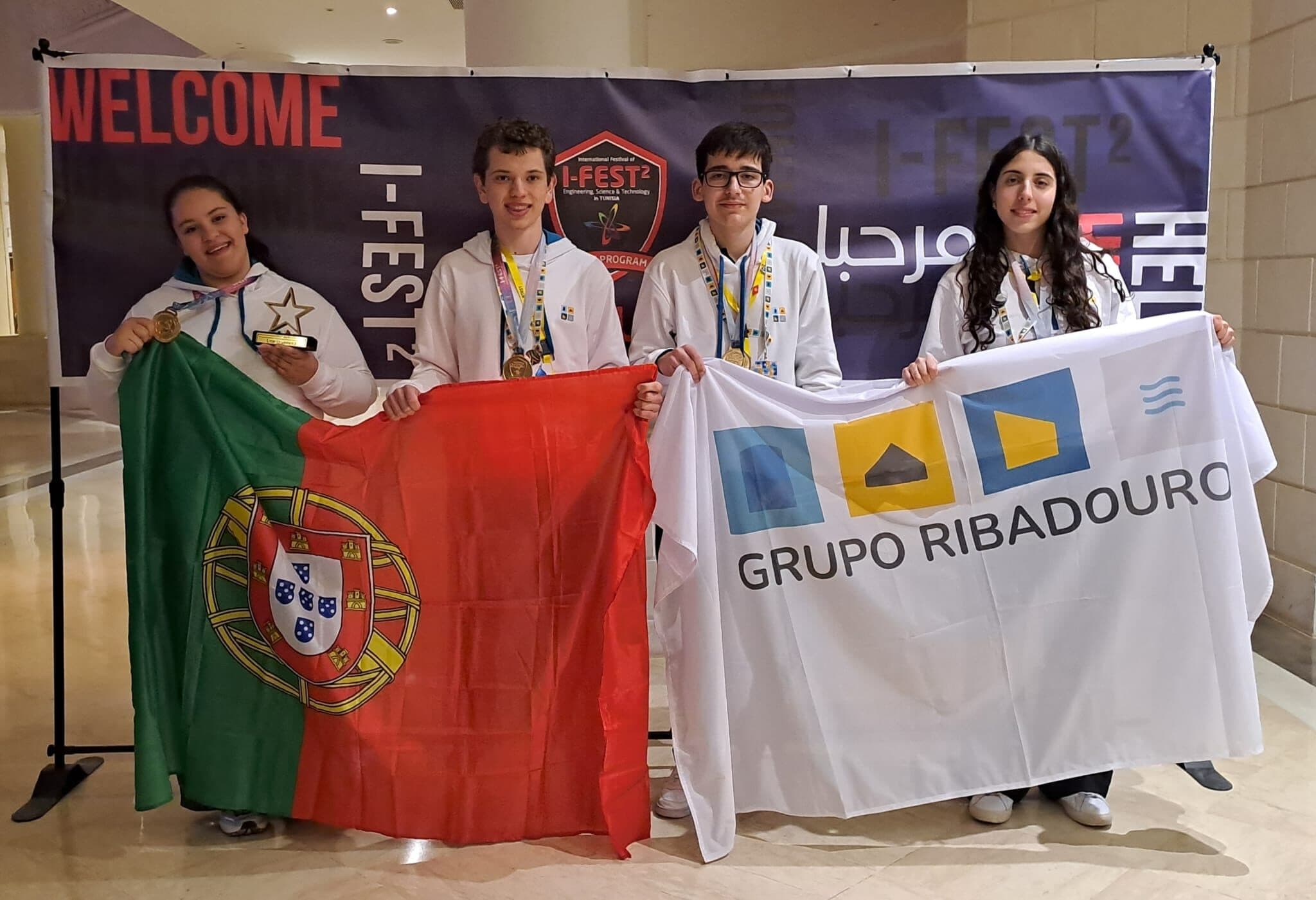 Entrega de prémios na i-Fest